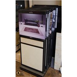 LOT OF 10 ASSORTED ONICE TILE DISPLAY SAMPLES