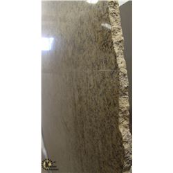 LARGE GREY GRANITE SLAB W/ ROUGH EDGES
