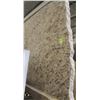 Image 1 : VERY LARGE LIGHT BROWN GRANITE SLAB W/ ROUGH EDGES