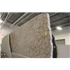 Image 2 : VERY LARGE LIGHT BROWN GRANITE SLAB W/ ROUGH EDGES