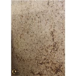 LARGE BROWN GRANITE SLAB W/ ROUGH EDGES