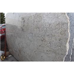 LARGE GREY GRANITE SLAB W/ ROUGH EDGES