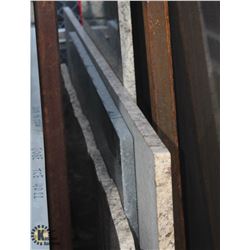 LOT OF 4 ASSORTED GRANITE SLABS