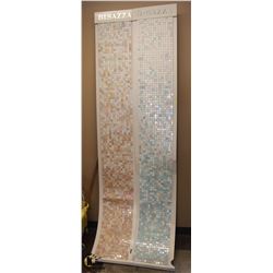 LOT OF 2 BISAZZA MOSAIC TILE DISPLAYS