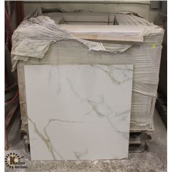 PALLET OF APPROX 24 CASES OF 3 PORCELAIN TILES