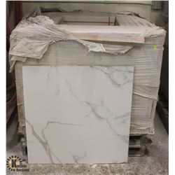 PALLET OF APPROX 24 CASES OF 3 PORCELAIN TILES