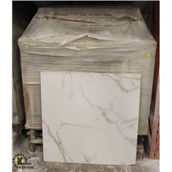 PALLET OF APPROX 30 CASES OF 3 PORCELAIN TILES
