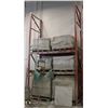 Image 2 : LOT OF 2 SECTIONS OF PALLET RACKING W/ 4 UPRIGHTS
