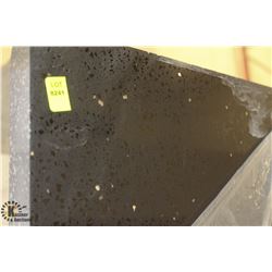 LARGE BLACK GRANITE SLAB 126.5"X63.5"X1.25"