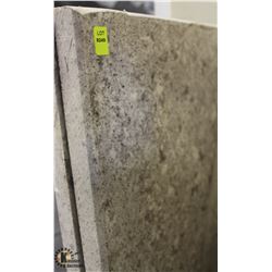 LARGE GREY GRANITE SLAB 120.5"X57"X1.25"