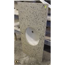 GRANITE COUNTERTOP W/ BATHROOM SINK MOUNTED