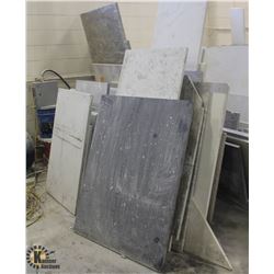 LARGE LOT OF ASSORTED GRANITE OFFCUTS