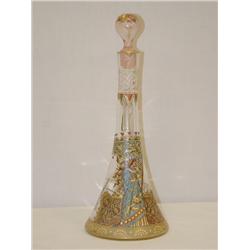 14 CONTINENTAL GLASS DECANTER/EWER W/ 