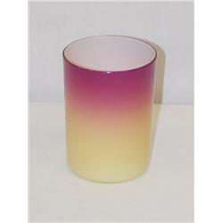 3 3/4 WHEELING PEACHBLOW GLOSSY TUMBLE