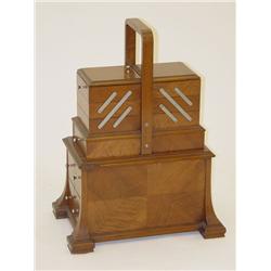 CUSTOM PRESENTATION MAHOGANY SEWING CAD