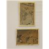 Image 1 : (2) 19TH CENT. JAPANESE WOODBLOCK PRINT