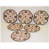 Image 1 : SET (6) 10 1/2 IMARI PATTERN PLATES-IM