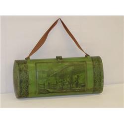 12 1/4 19TH CENT. PAINTED TIN CANDLE B