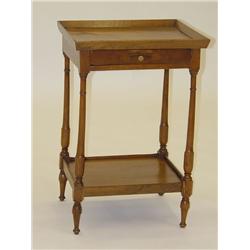 COUNTRY FRENCH PROVINCIAL WALNUT 1 DRAW