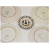 Image 2 : (5) QUIMPER PLATES: (1) 5 3/4 W/ PEASA