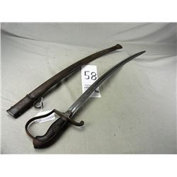 1915 German Artillery Sword/Scabbard