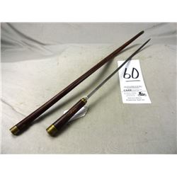 Wooden/Brass Cane/Sword