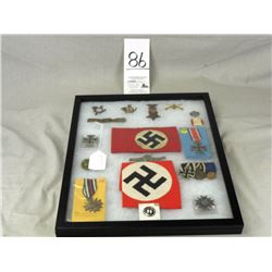 German/Nazi Fob, Badge, Iron Cross Display