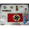 Image 2 : German/Nazi Fob, Badge, Iron Cross Display