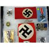 Image 4 : German/Nazi Fob, Badge, Iron Cross Display