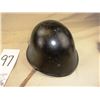 Image 3 : (2) Black WWII German Helmets