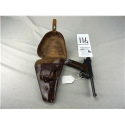 Japanese Nambu Pistol, 8x22mm, SN:55229 w/Holster (Handgun)