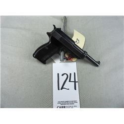 Walther M.P38, 9mm, Nazi Marked, SN:7276V (Numbers Matching) (Handgun)