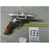 Image 8 : SW M.29-2, 44-Mag, 8 1/2 Bbl., Nickel Plated w/NC Star, 2.5x30 Scope, SN:N320094 (Handgun)