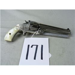 SW Second Model, 38 SA, Nickel, 5 Bbl., SN:72817 w/SW Letter (Handgun)