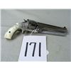Image 1 : SW Second Model, 38 SA, Nickel, 5 Bbl., SN:72817 w/SW Letter (Handgun)