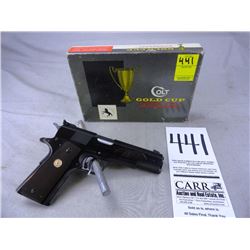 Colt Gold Cup National Match 45 w/Box, SN:20082 (Handgun)