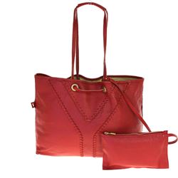 Authentic YVES SAINT LAURENT Leather, Patnet Shoulder bag