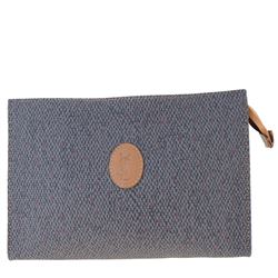 Authentic YVES SAINT LAURENT Leather Clutch hand bag