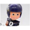 Image 2 : Vintage Hard rubber NFL bobblehead Minnesota