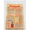 Image 2 : Small beyer instantine tin with original paper ad