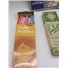 Image 2 : Four Vintage items toothbrush kodak box etc