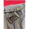 Image 2 : Vintage pair of Davey Crocket boys pants and belt