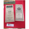 Image 2 : Vintage Lo tof Canadian national Railways Time Tables etc