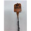Image 2 : 1930's National Cash Register no sale flag  9" tall