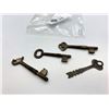 Image 2 : Nice lot of four Skeleton keys
