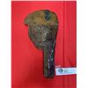 Image 1 : Early 1900's Leather revolver holster lots of detail