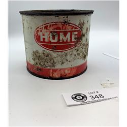 Vintage Home Oil 1 pound grease tin