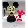 Image 1 : Vintage mickey mouse piggy bank and figurine 10" tall