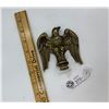 Image 1 : Heavy Brass eagle ornament
