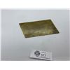 Image 2 : Victorian Brass nameplate 1890-1900